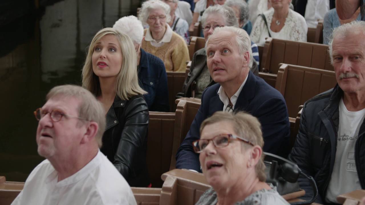 De veilingmeester op de Broeker Veiling
