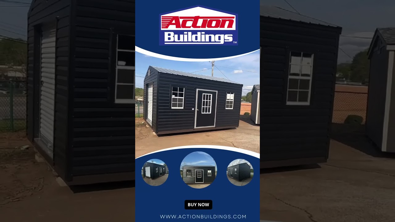 12x16 Portable Garage, Perfect For Storing Lawn Mowers, 4 Wheelers, ATV's And More!