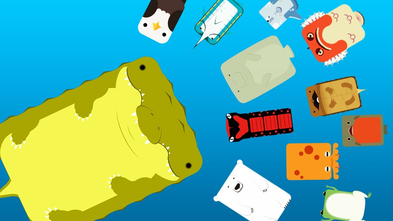 CROCODILE vs THE WORLD! - Deeeep.io