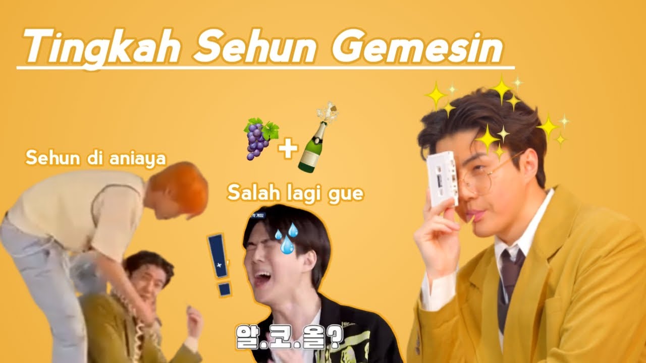 TINGKAH NAKAL SEHUN BIKIN KAI GEMES