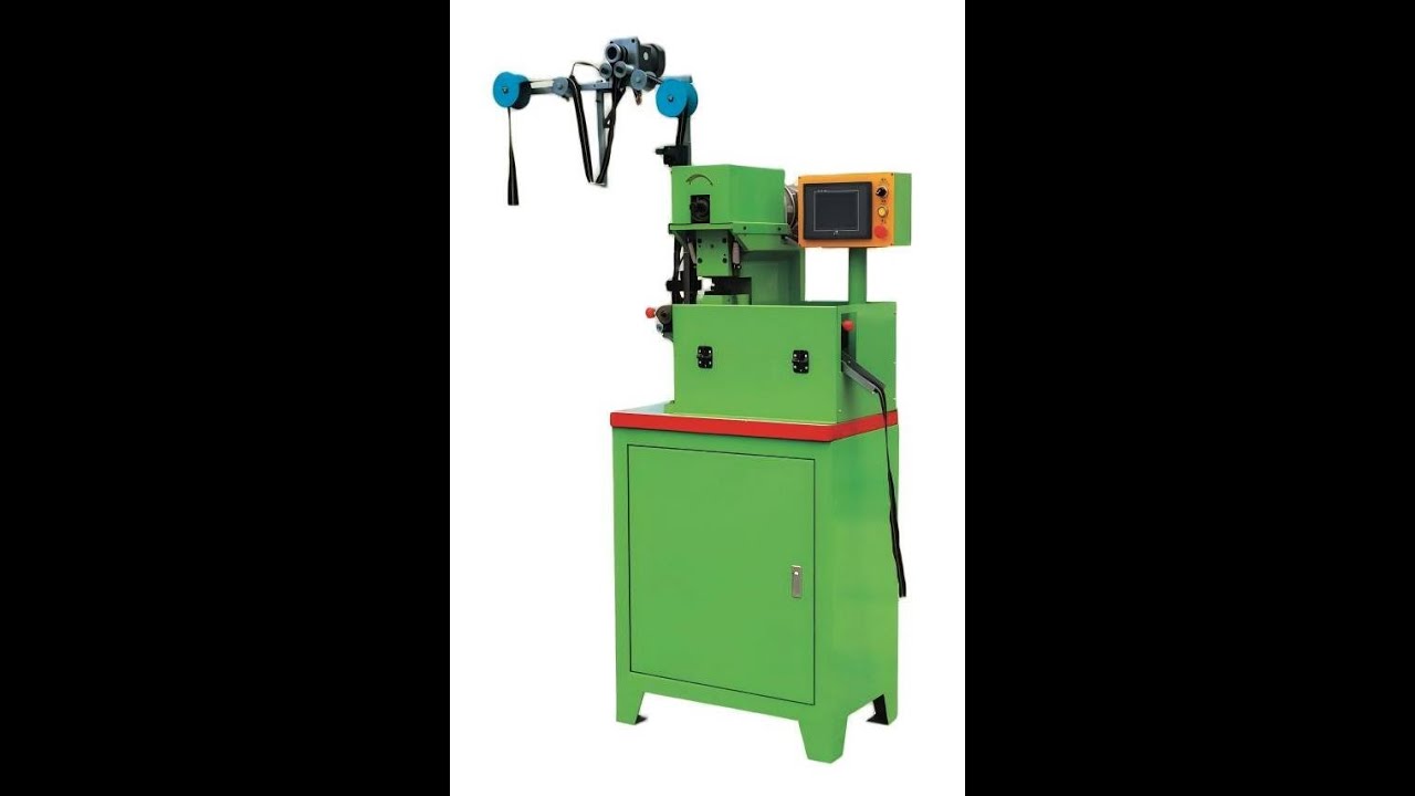 YFM-100MCA Auto metal zipper gapping machine by computer control