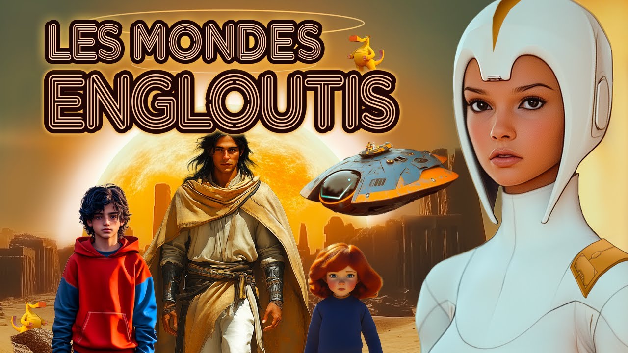 Les mondes engloutis - générique d'intro revu à la sauce IA  🌍