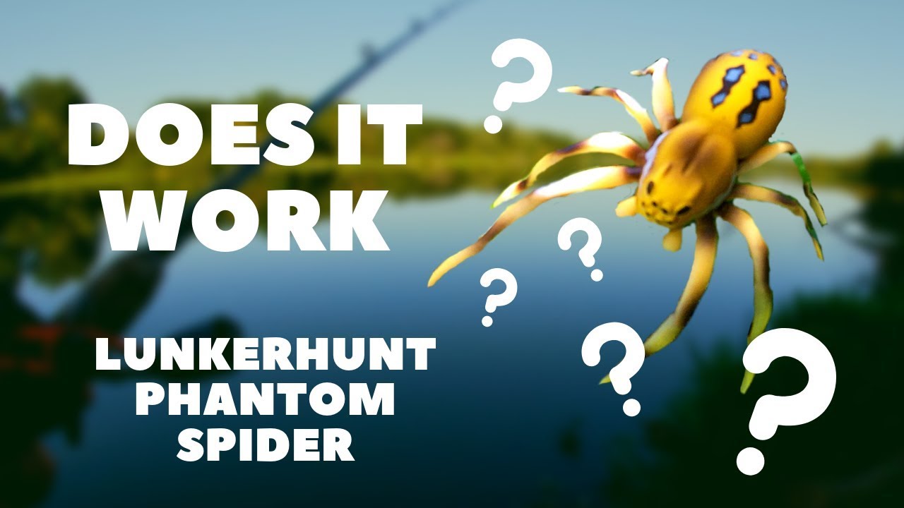 Lunkerhunt PHANTOM SPIDER lure | DOES IT WORK?? | Product Review