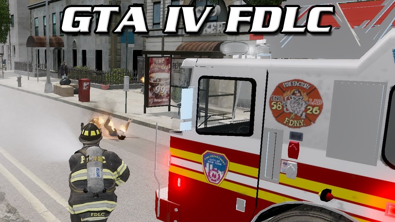 GTA IV FDLC Script #1 - Vehicle Collisions & Large Scale Fires