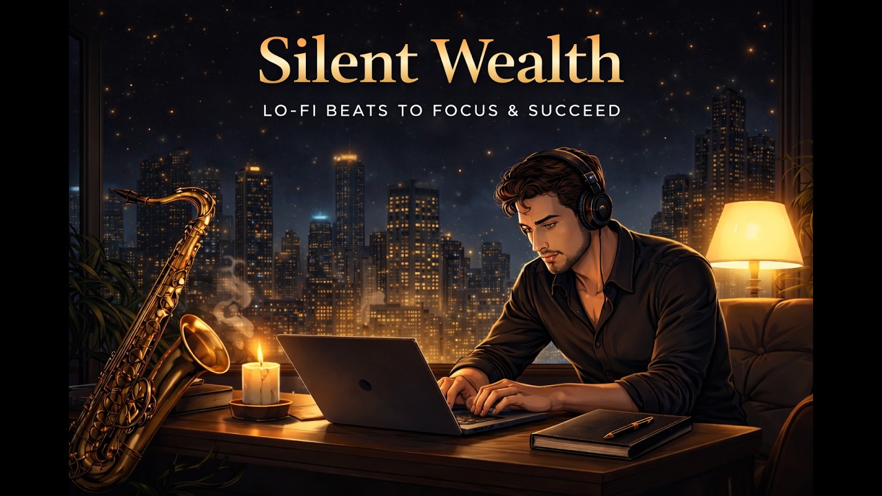 Private Wins | 1 Hour Luxury Jazz Sax for Focus, Study & Work