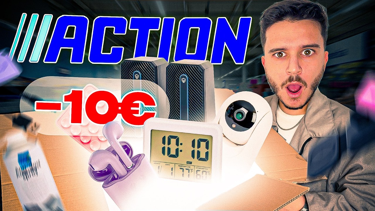 ACTION cache des gadgets High-Tech fous à -10€...