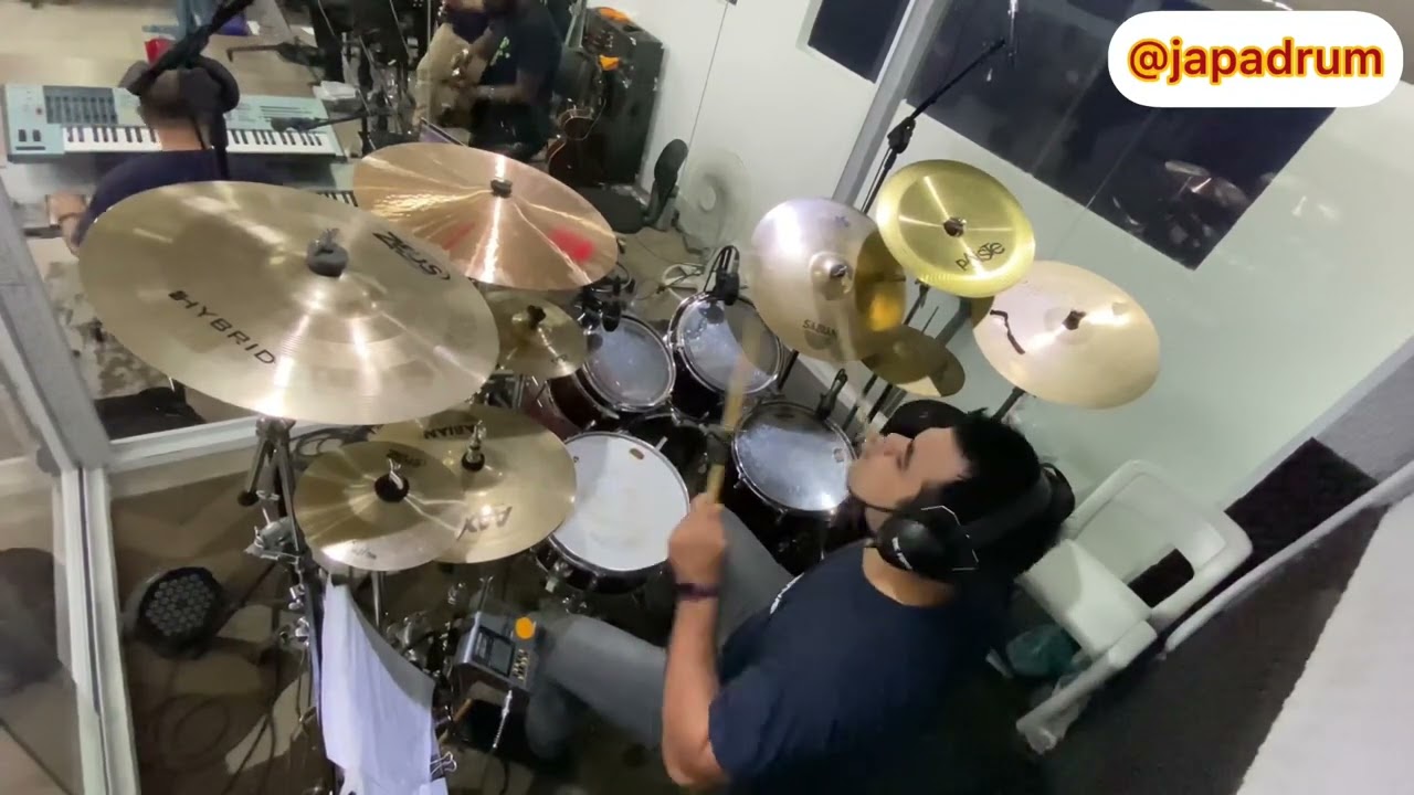Aguenta coração - Midian Lima (DRUM COVER) André Negrão