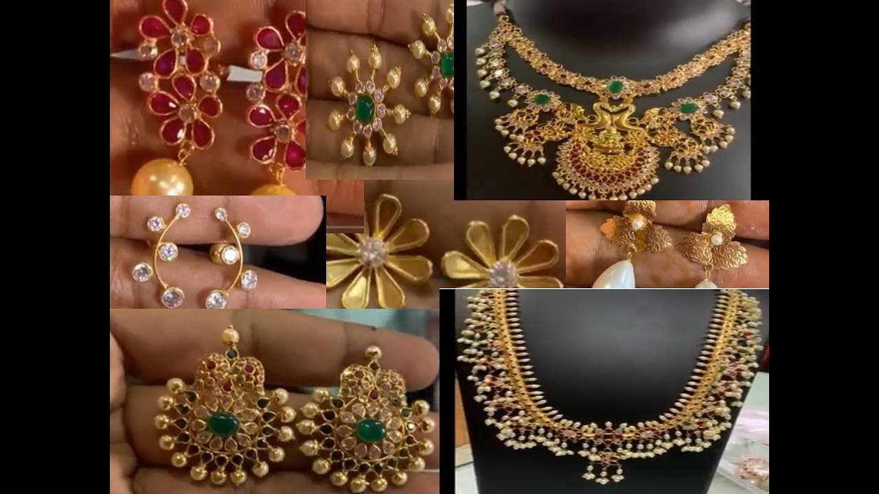 Gold light weight jewellery with prices