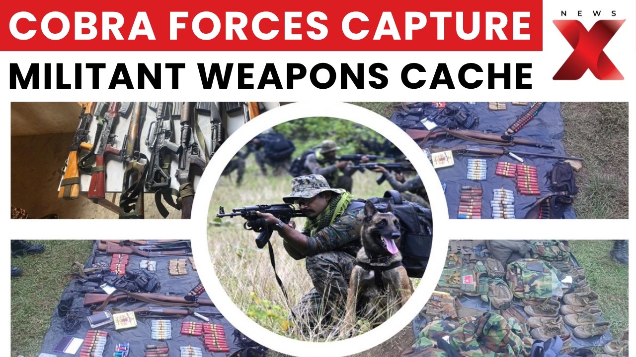 Manipur Crackdown: CRPF Cobra Commandos Seize Heavy Weapons In Militant Raid | NewsX