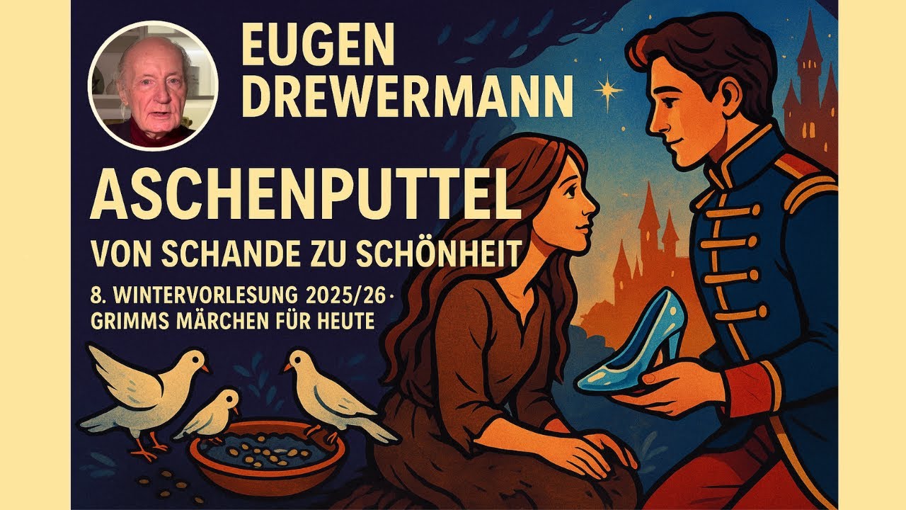 Drewermann interpretiert Grimms Märchen: Ascheputtel. Von Schande zu Schönheit. 8.WS Vorlesung 25/26