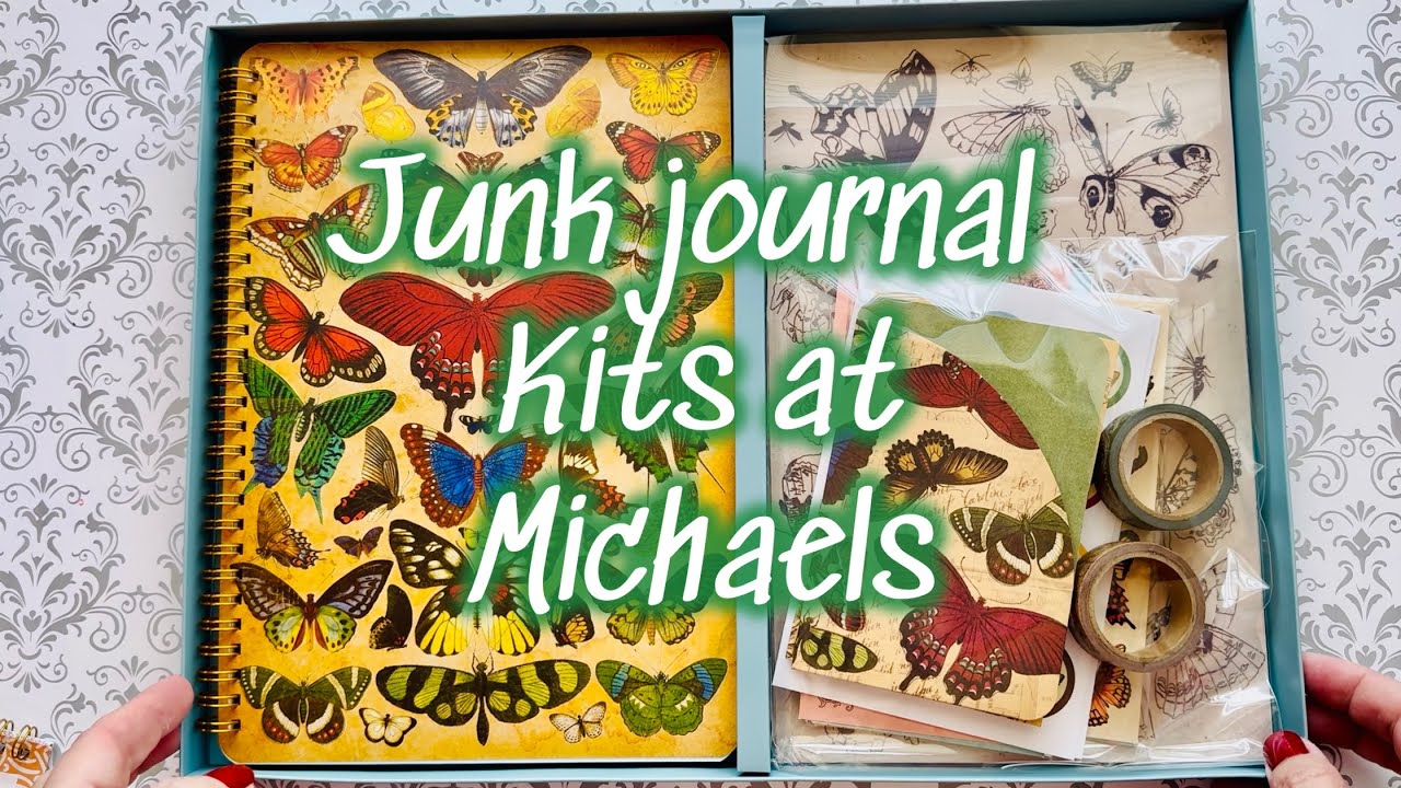 Новинка в Michaels — наборы для ведения дневника в стиле «джондинг» (Junk Journal Kits).