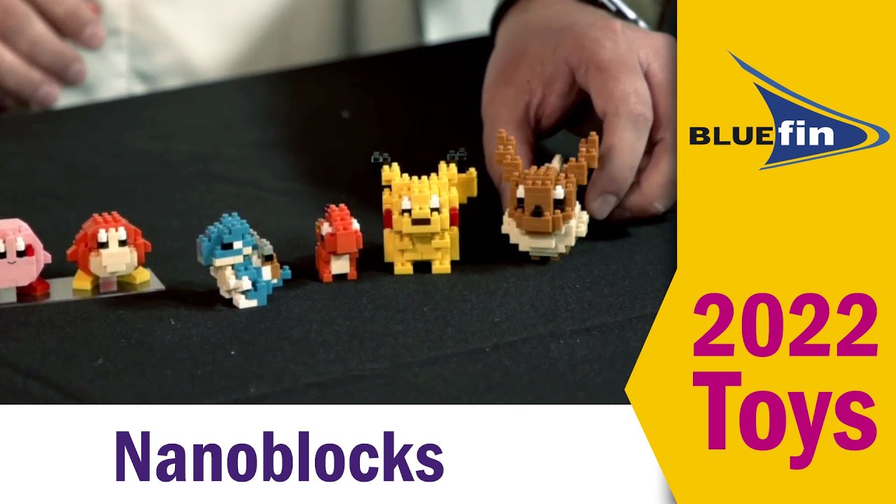 Игрушки Nanoblocks 2022 года (Pokemon, Kirby и другие!) &mdash; от Bluefin