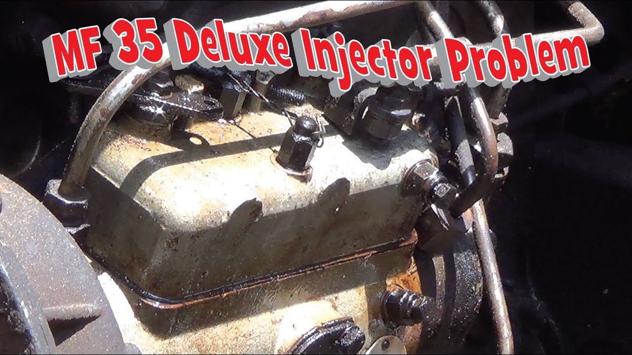 Massey Ferguson 35 Deluxe Injector Problem Part 1