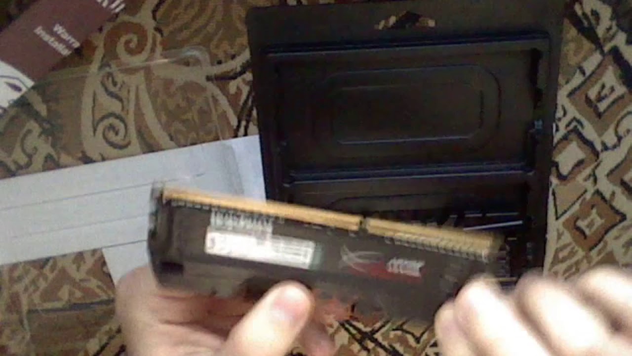 Kingston HyperX BEAST 8GB DDR3 XMP ready Ram Unboxing