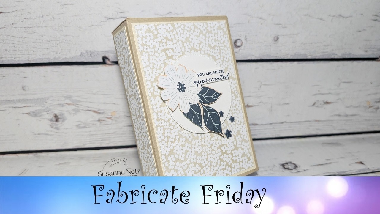 Набор Lovely Blossoms Box с продукцией Stampin' Up!® #stampinup #sunnstampin