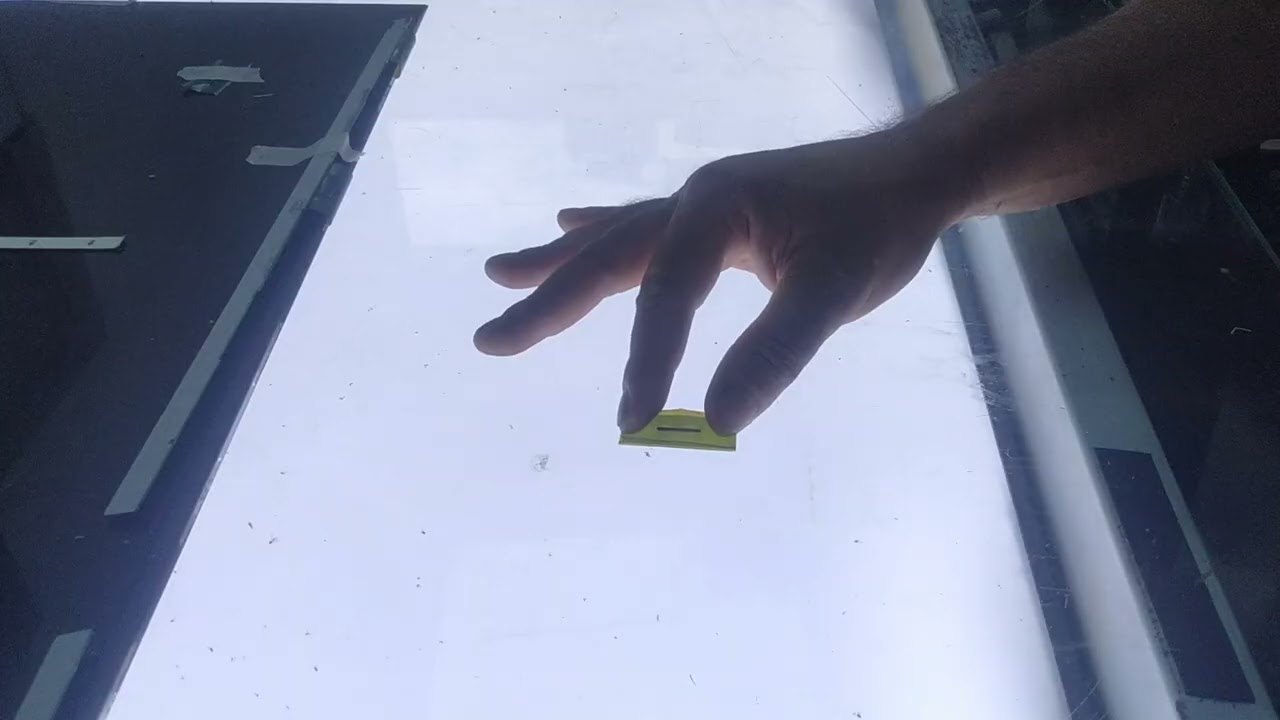 limpeza e colagem tab cof passo a passo