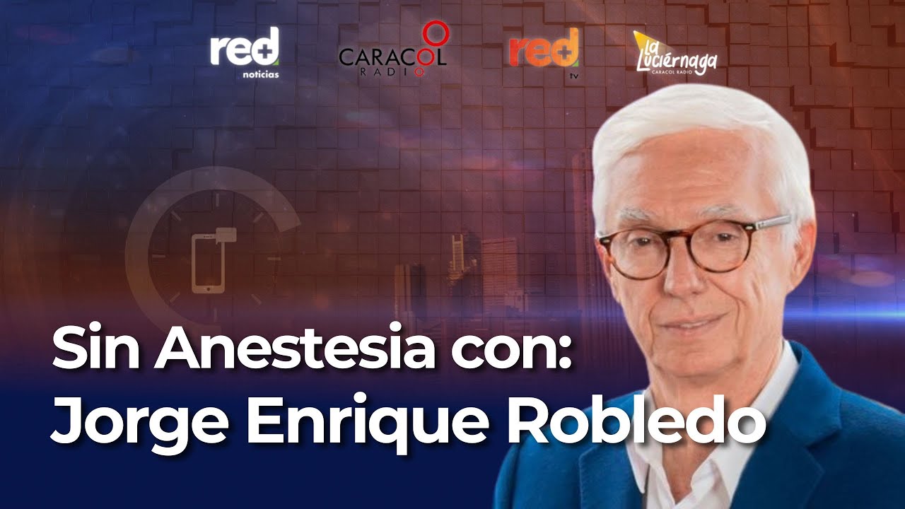 En vivo: Sin Anestesia con Jorge Enrique Robledo, candidato a la Alcaldía de Bogotá | Red+