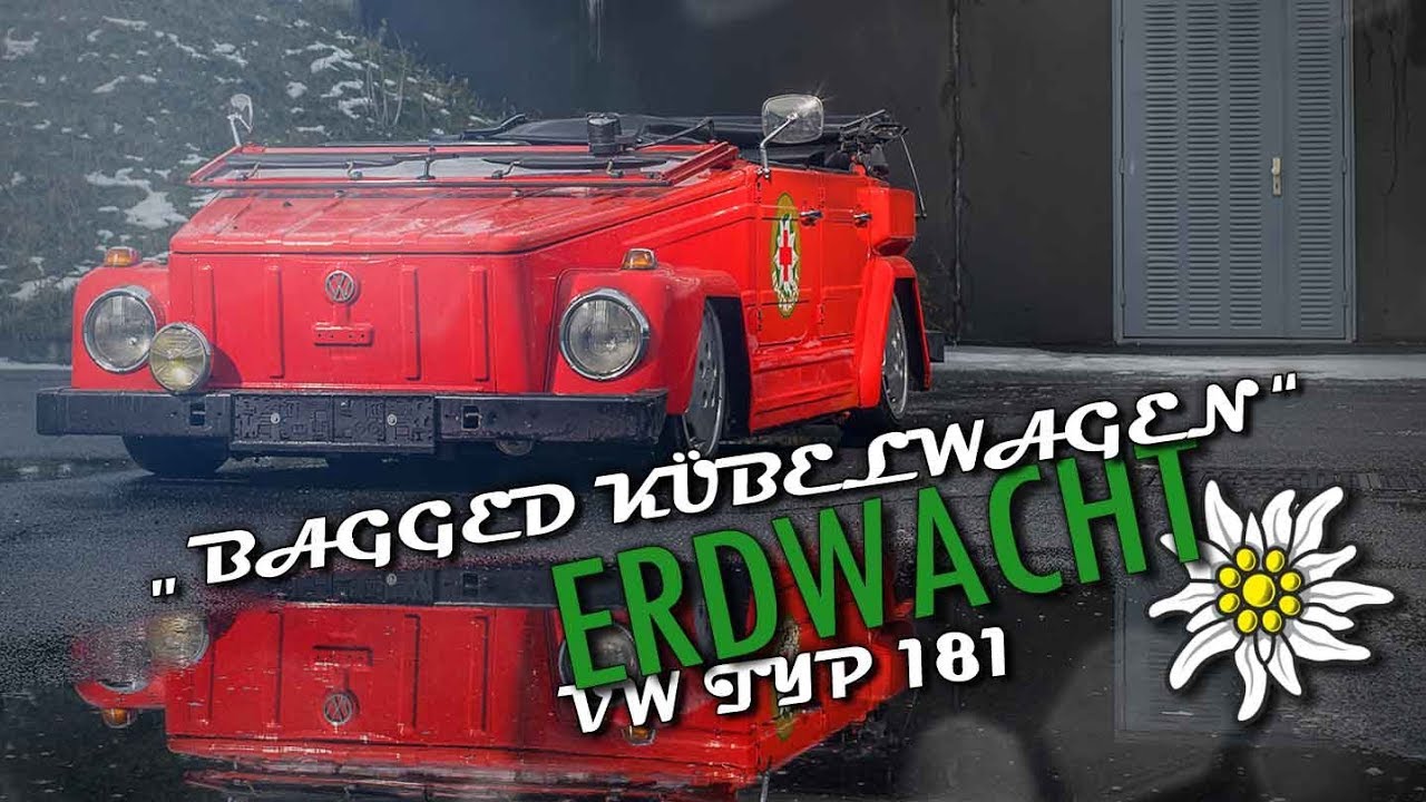 BAGGED KÜBELWAGEN VW Type181
