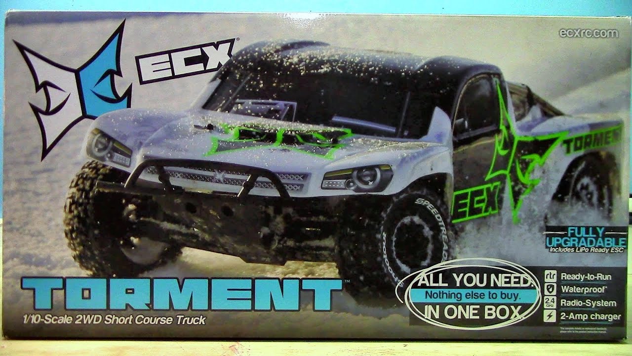 RC Overload - Horizon Hobby ECX Torment 1/10 2WD SCT Truck Unboxing