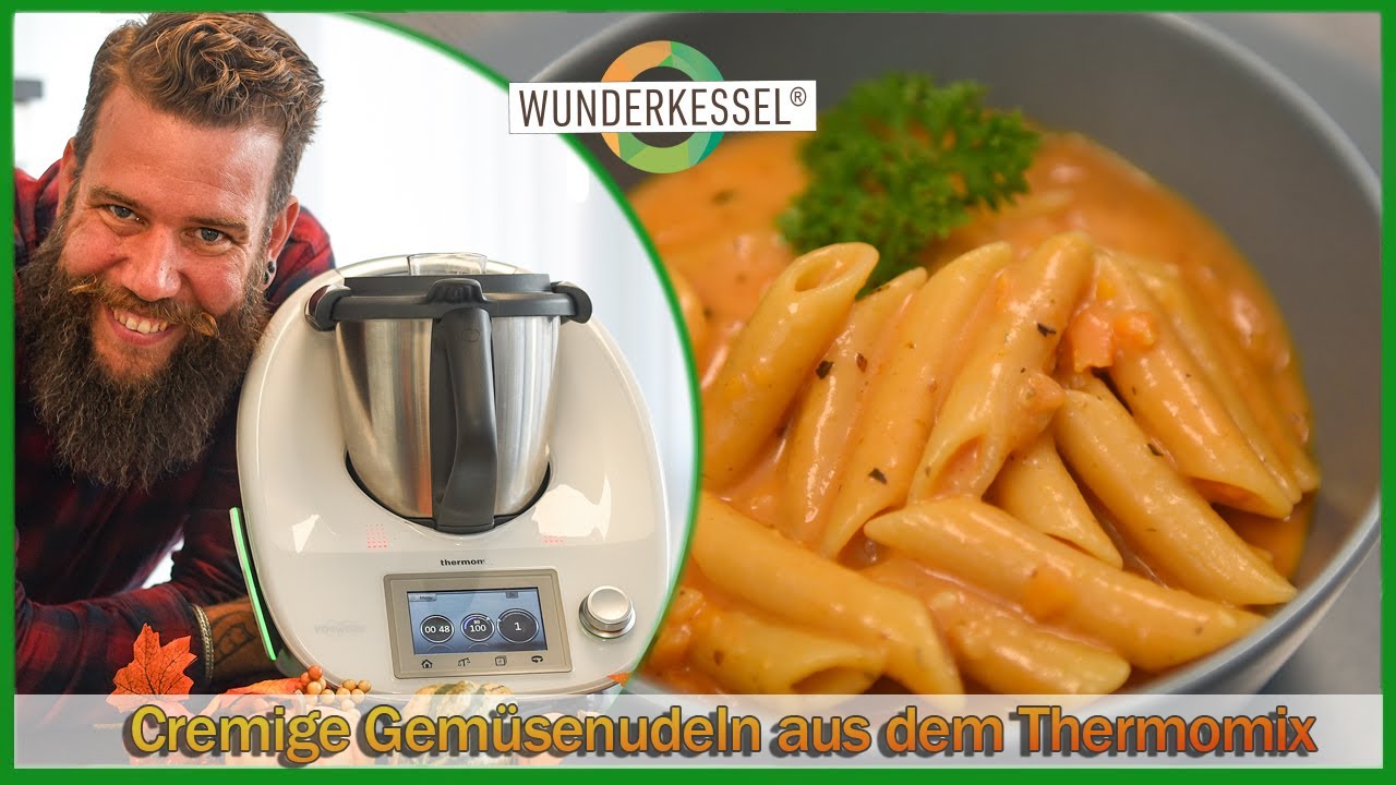 Cremige Gemüsenudeln - Thermomix Rezepte aus dem Wunderkessel