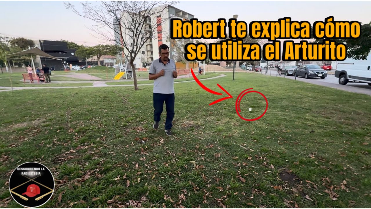 Robert te explica cómo se utiliza el Arturito 