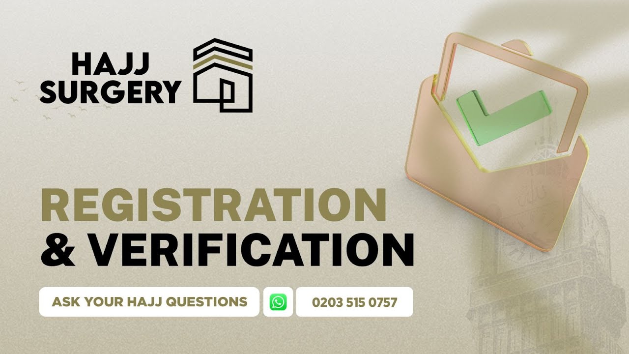 LIVE | Weekly Hajj Surgery | Registration & Verification On Nusuk