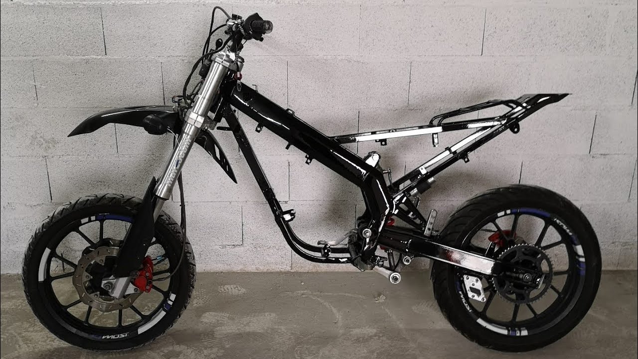 LE NOUVEAU DÉMON :  DERBI DRD SENDA 80 BIDALOT RACING FACTORY