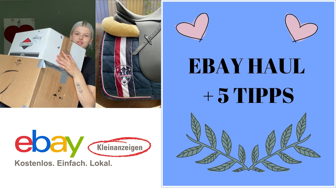 ⚜️ EBAY HAUL + 5 SCHNÄPPCHEN TIPPS ⚜️| Neue Schabracken & Tipps für Schnäppchen | GOLDEN SORAYA ⚜️