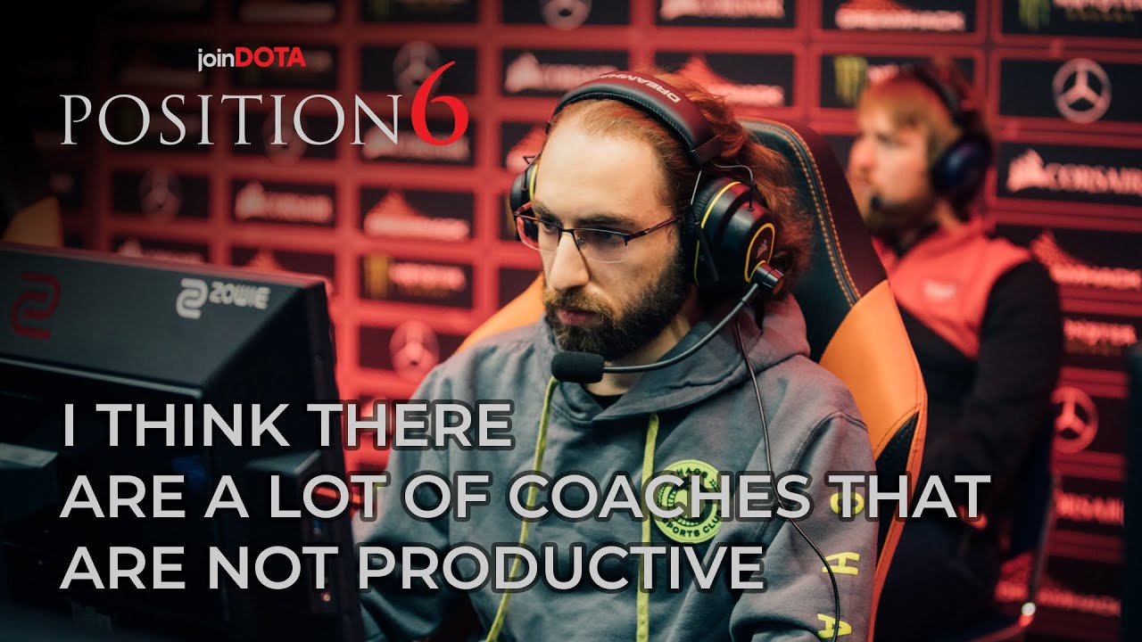 I THINK THERE ARE A LOT OF COACHES THAT ARE NOT PRODUCTIVE | Position 6 Highlights with SVG | Dota 2