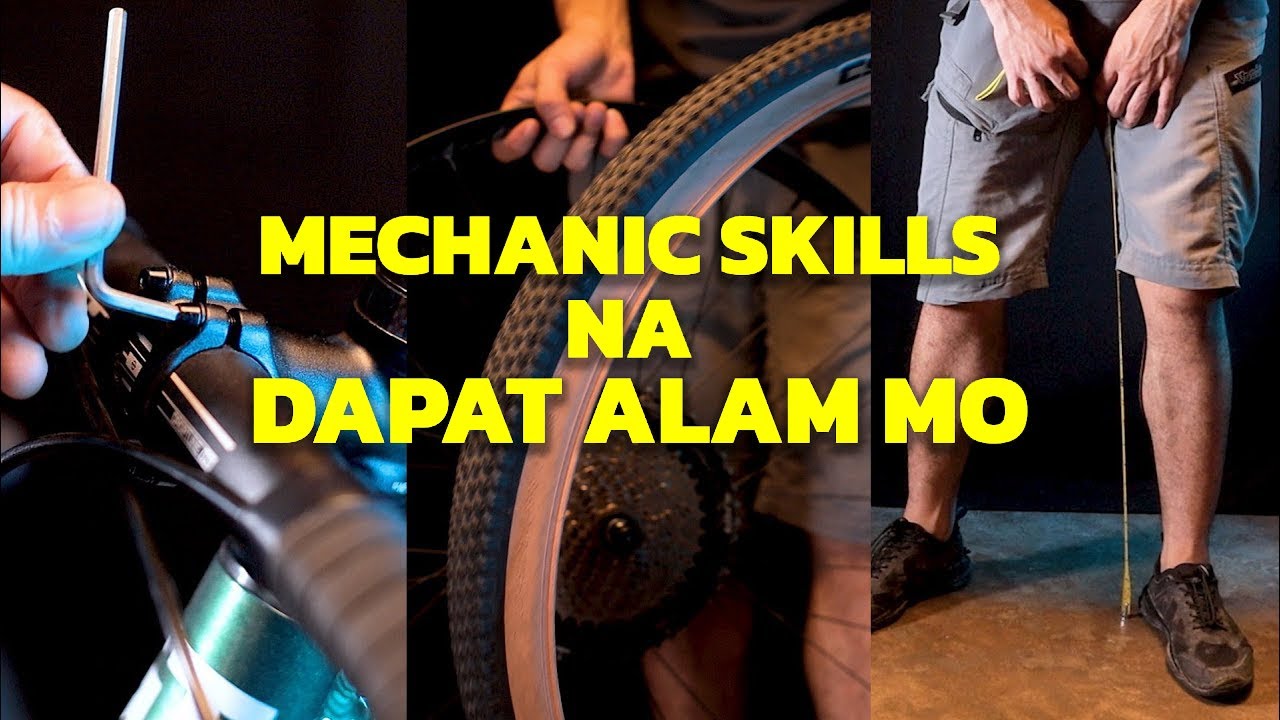 BASIC MECHANIC SKILLS NA ALAM DAPAT NG SIKLISTA
