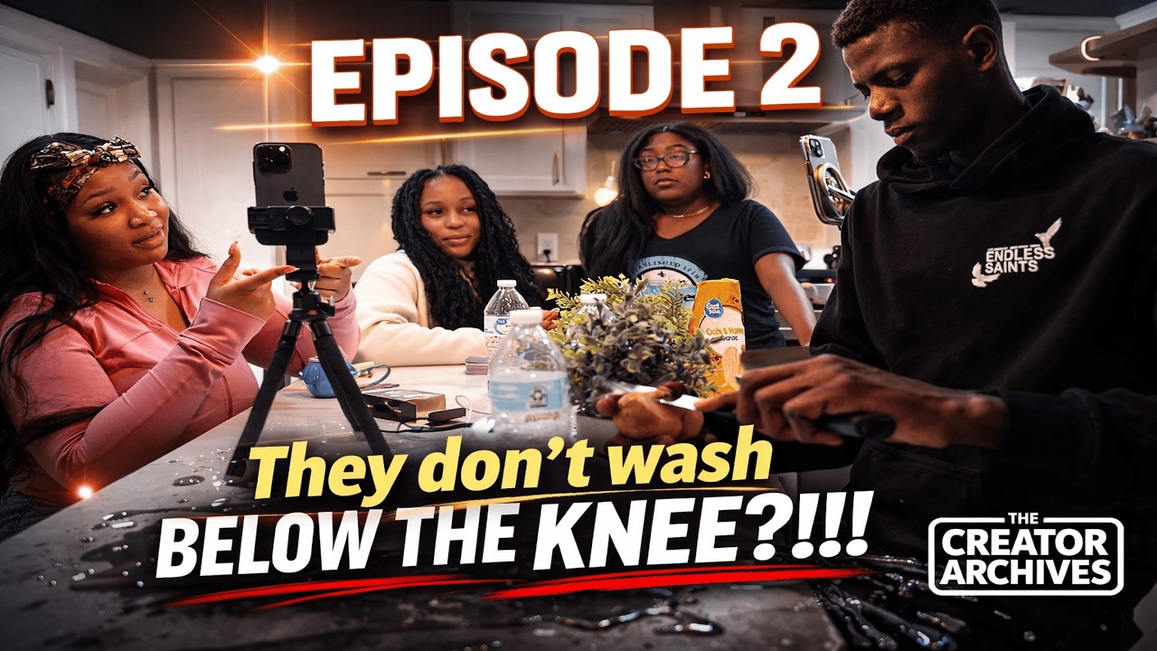 Creator Cabin 2025 : Ep.2 They don't wash below the knee?!