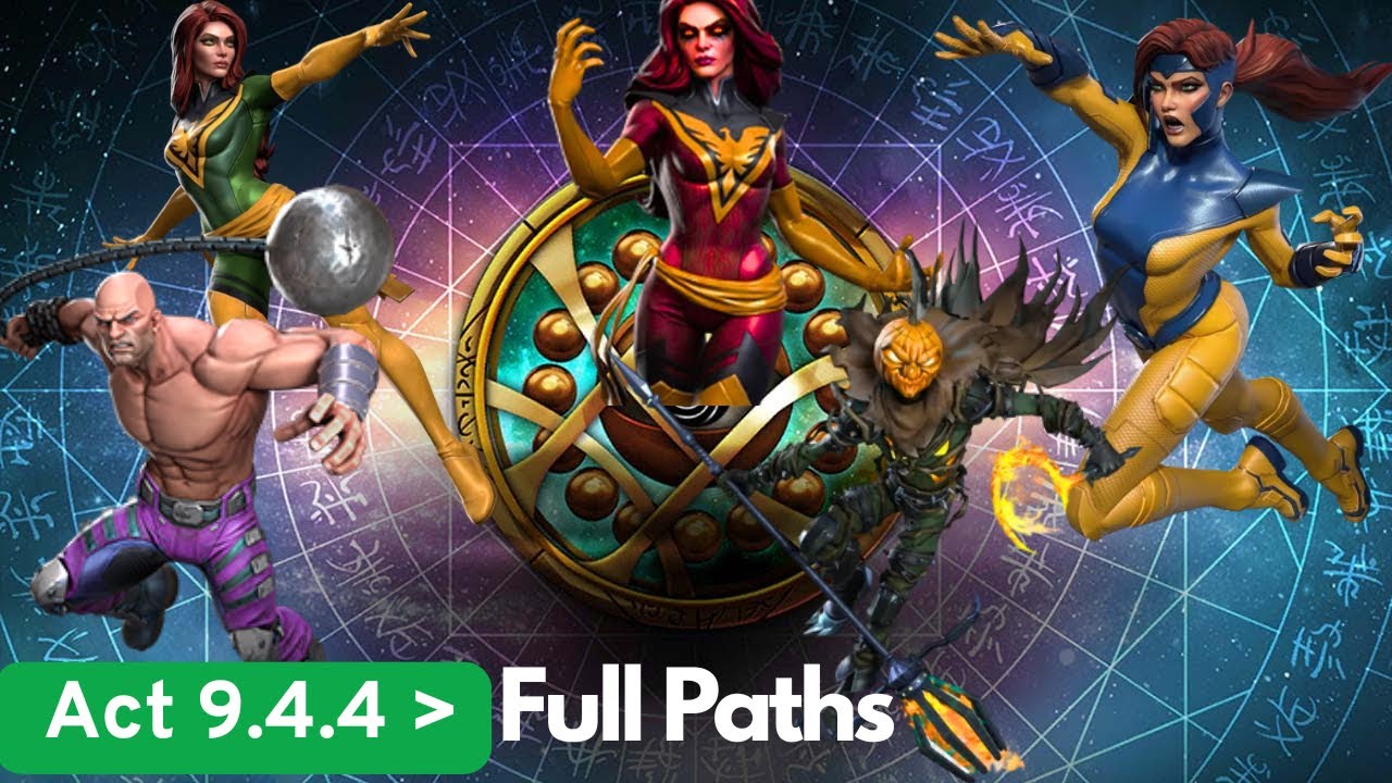 #MCOC Act 9.4.4 Full Path - Absorbing Man Solo 3 Bosses 