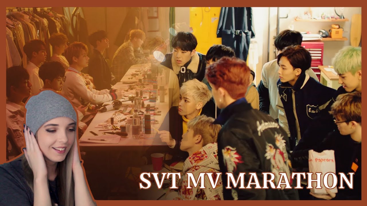 Seventeen Marathon Reaction Adore U l Mansae l Boom Boom l Clap l Thanks MV ll SVT, Y'ALL ARE INSANE