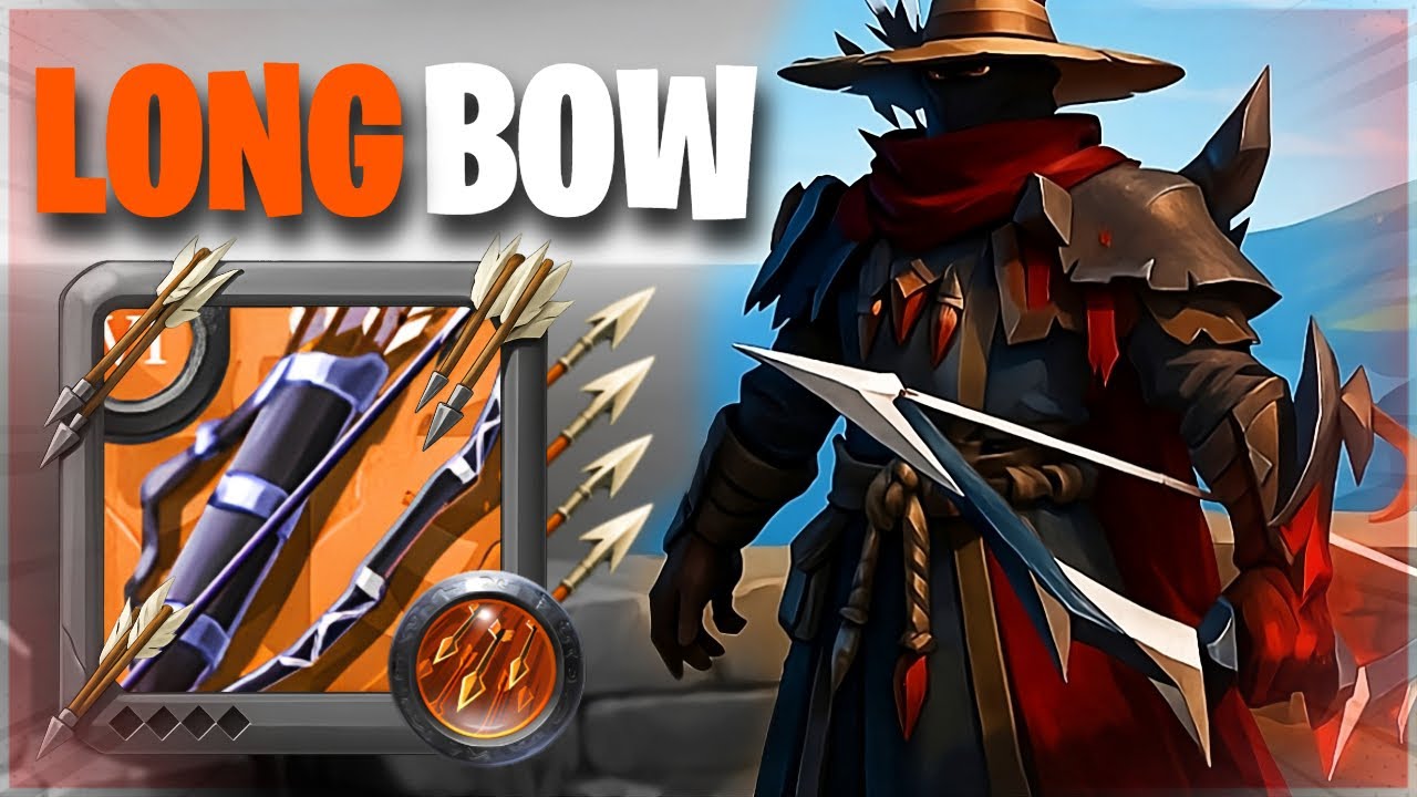 SOLO Longbow against Gankers in the open world | Albion Online