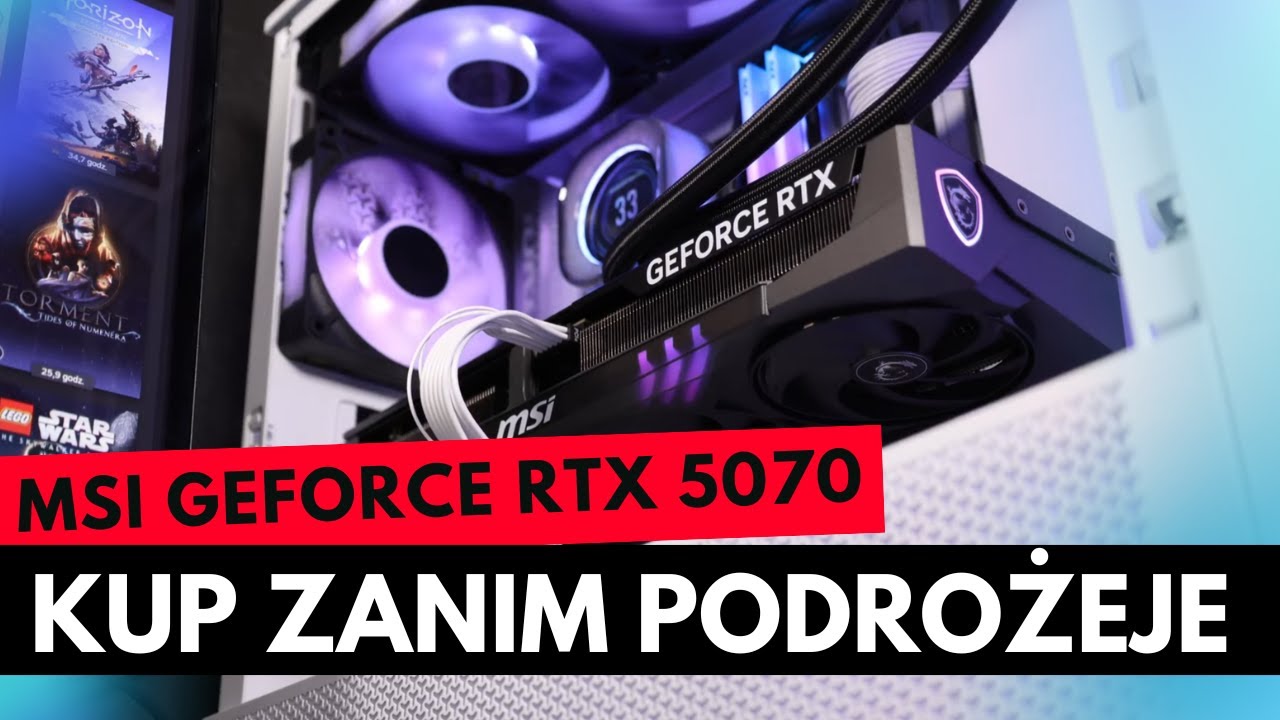 OSTATNI MOMENT NA OPŁACALNY ZAKUP? MSI GeForce RTX 5070 Gaming Trio OC