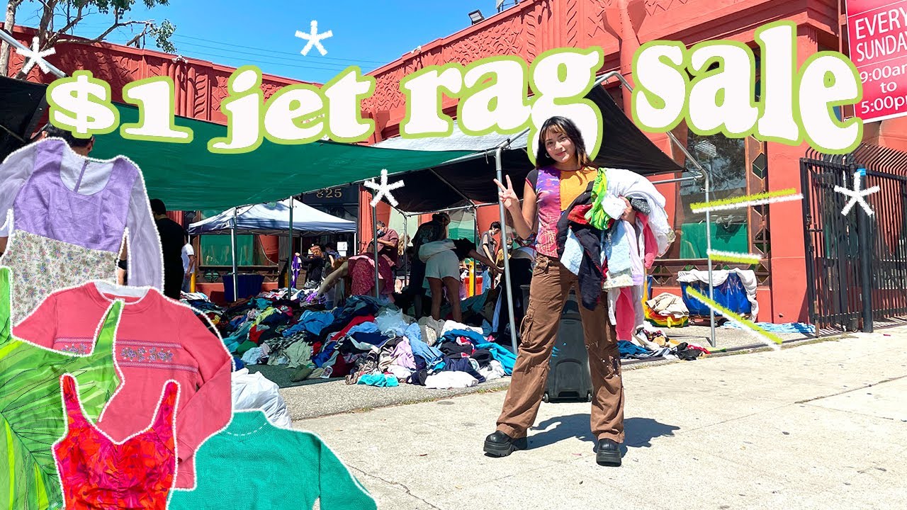COME THRIFT WITH ME // $1 Sale at Jet Rag!!!