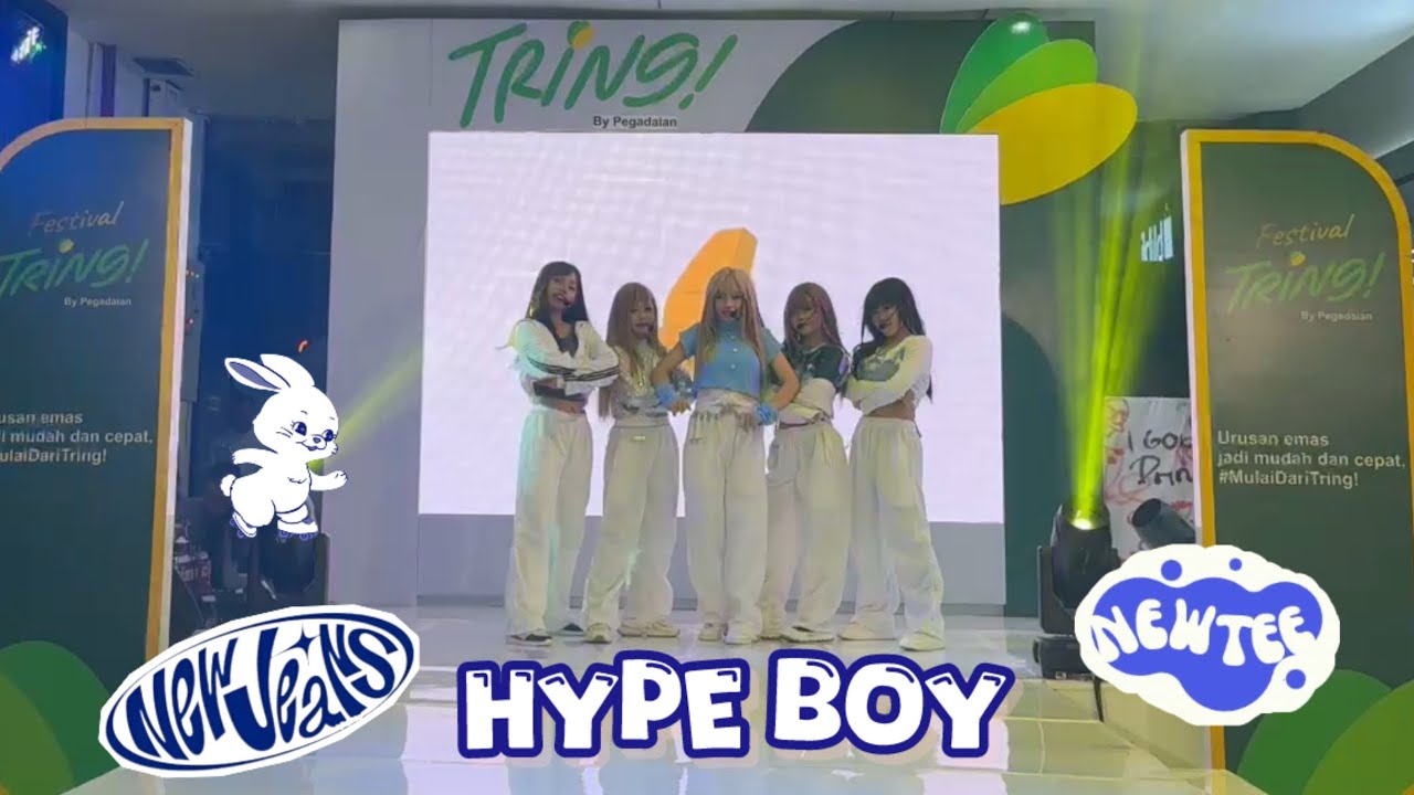 [FESTIVAL TRING by Pegadaian] 🥉NewJeans (뉴진스) HYPE BOY + Dance Break Performance by NEW TEE