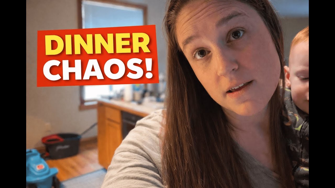Trying to Cook Dinner With Kids (Chaos Ensues)