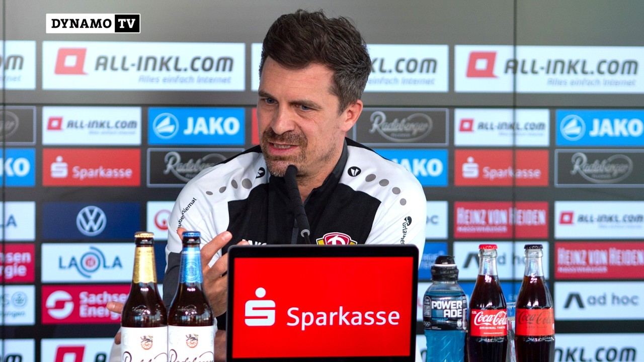 26. Spieltag | SGD - PRM | Pressekonferenz vor dem Spiel