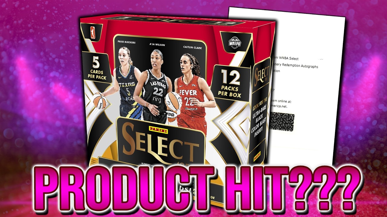 ЭТО ПРОДУКТ НА $100 000+?!!! | Обзор Hobby-бокса 2025 Panini Select WNBA