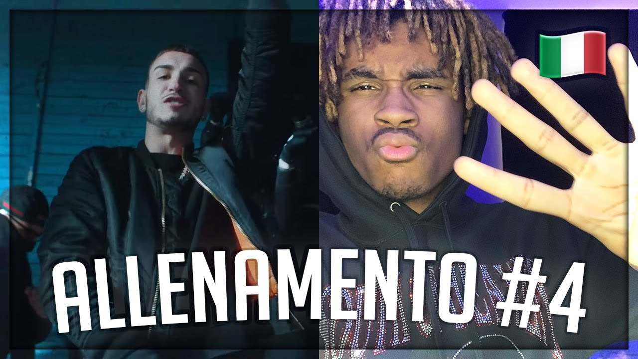 Capo Plaza - Allenamento #4 REACTION !!! 🇮🇹