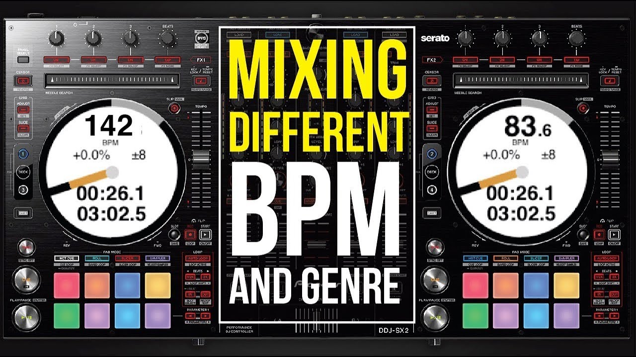 MIXING DIFFERENT BPM AND GENRE - 5 TOP BPM TRANSITIONS