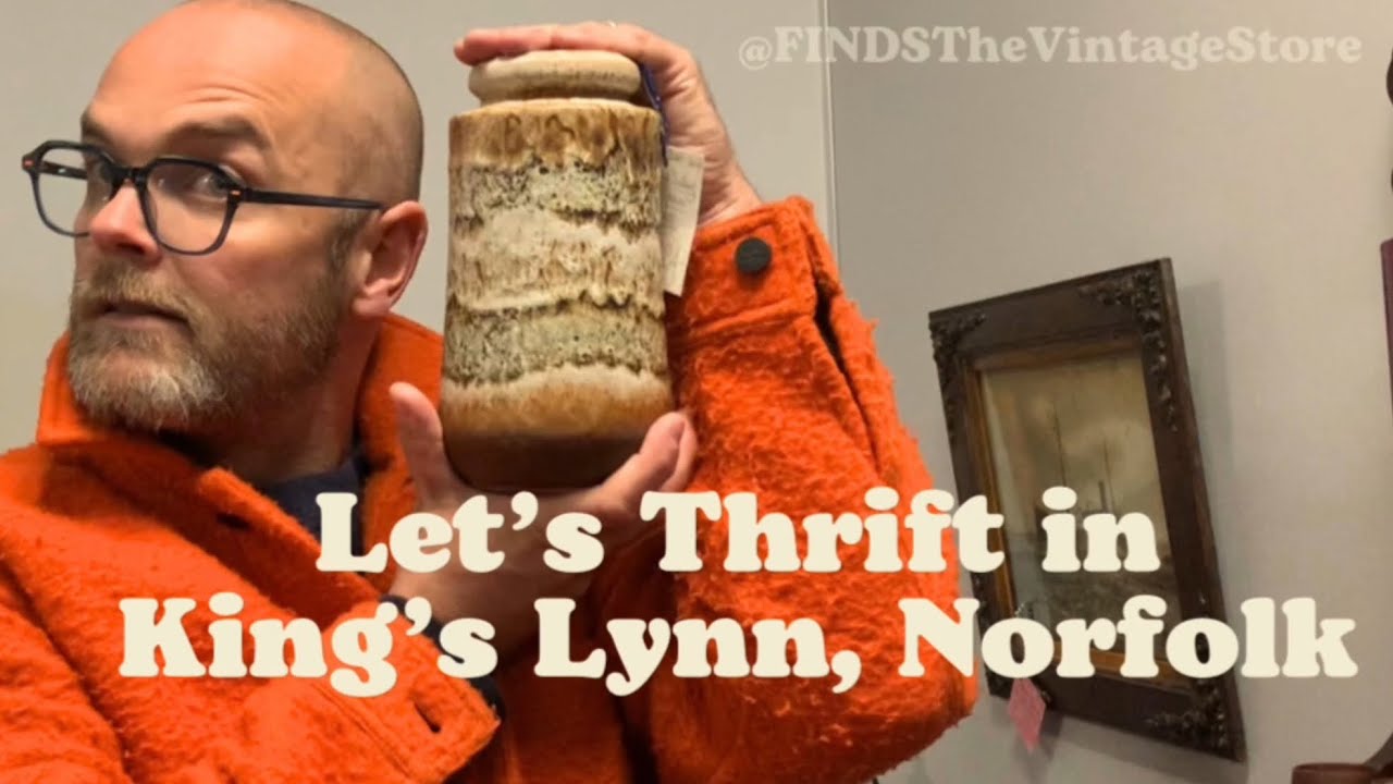 THRIFTING IN THE UK | King’s Lynn | Vintage Store | Goodwill 