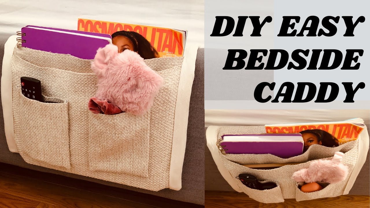 DIY Bedside Caddy | EASY, NO SEWING