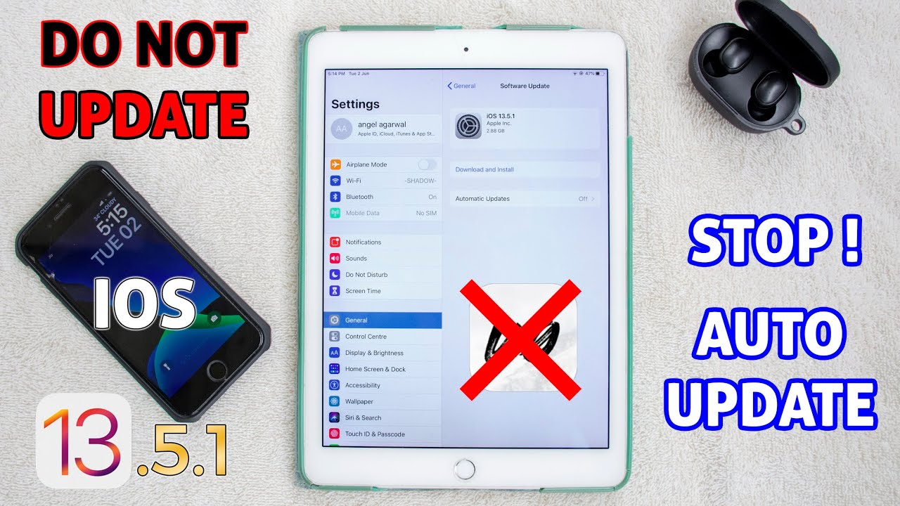 IOS 13.5.1 DON'T INSTALL | Stop IOS 13.5 Auto Update | How to Update IOS 13.5 [HINDI]