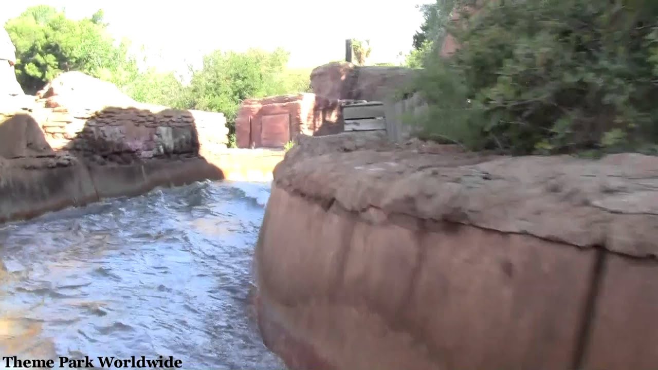 Grand Canyon Rapids On Ride POV - PortAventura