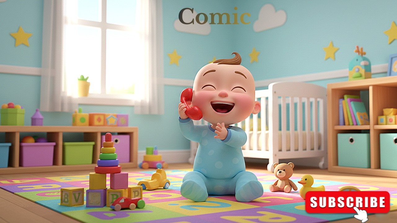 Cute Baby Funny Rhymes 🤣 || Comic Nursery Rhymes & Kids Fun 