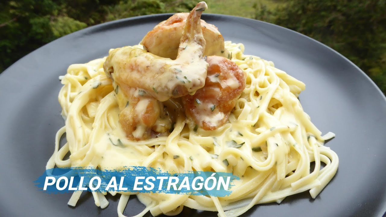 POLLO al ESTRAGÓN ( Tárkonyos csirke), no sólo de paprika vive el húngaro!  - SABORES DE HUNGRÍA