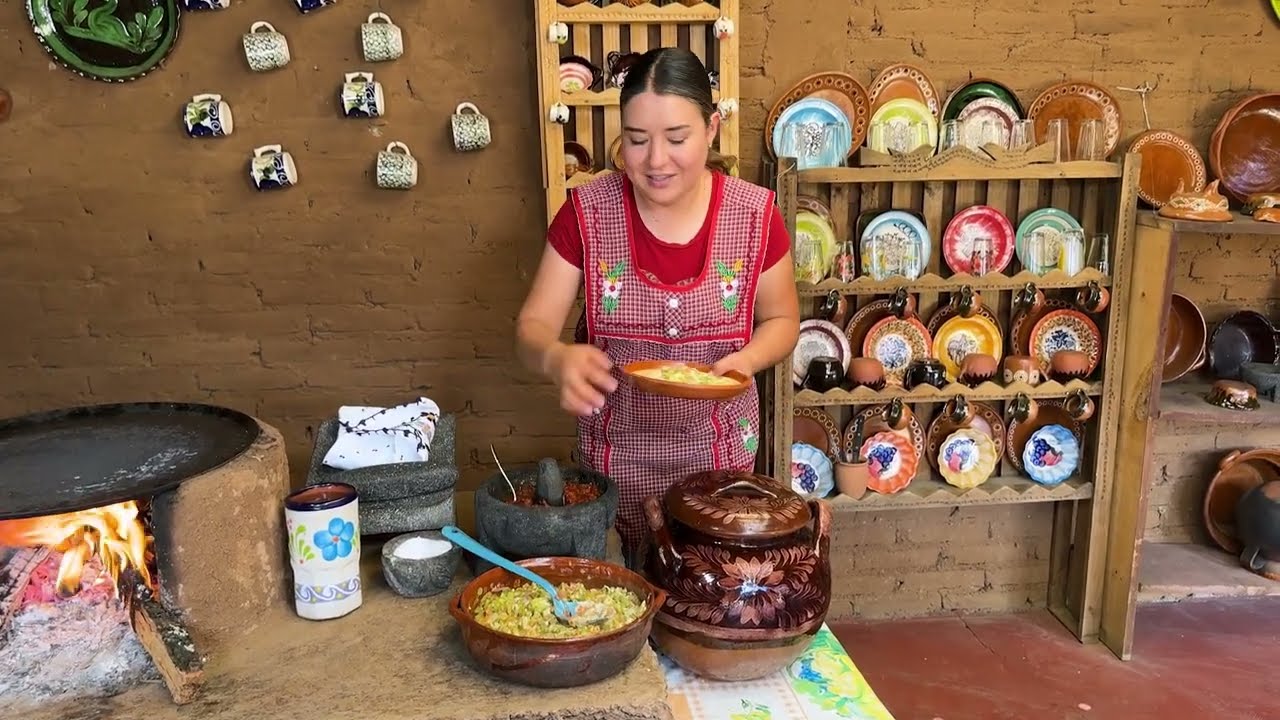 Una Comida Sencilla, Económica y Bien Sabrosa, Alambre de Ejotes
