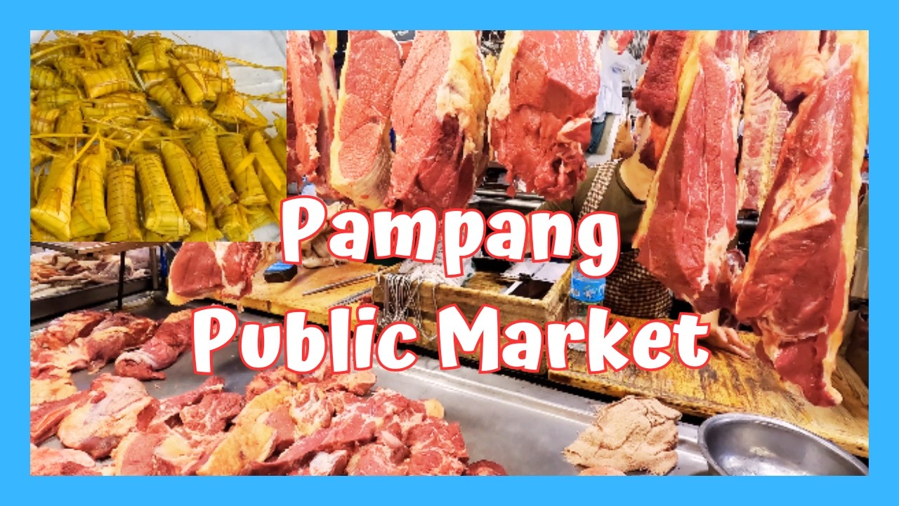 PART 1 PAMPANG PUBLIC MARKET. KAILAN KA HULING NAG WET MARKET. MAGKANO NA ANG MGA BILIHIN